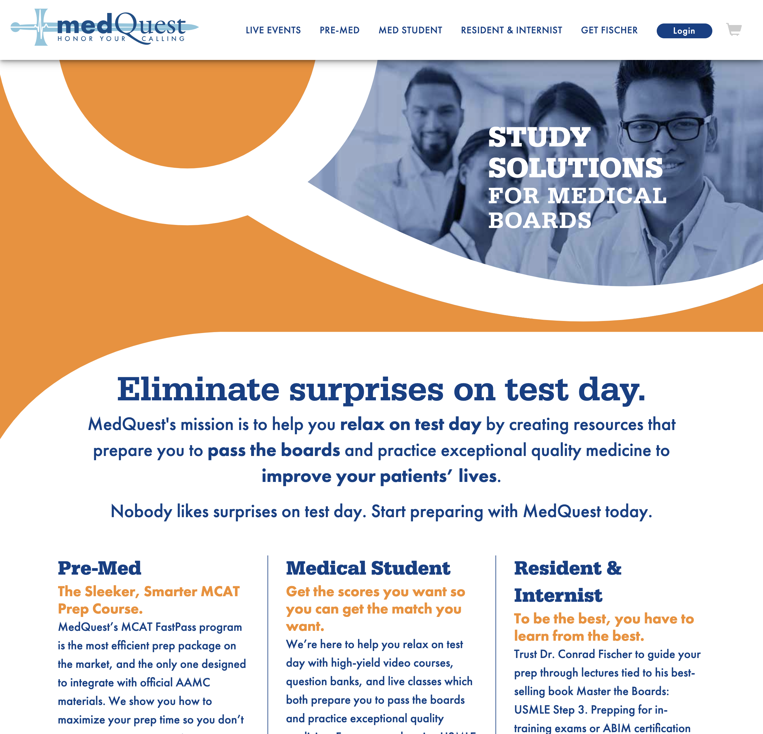 MedQuest — Homepage